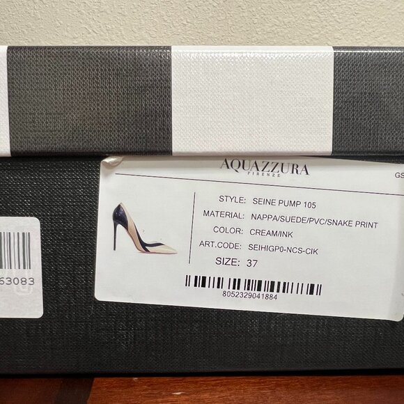 Aquazzura Seine Pump - New w/ box and dust bag *never worn* SIZE 37 - Picture 8 of 8